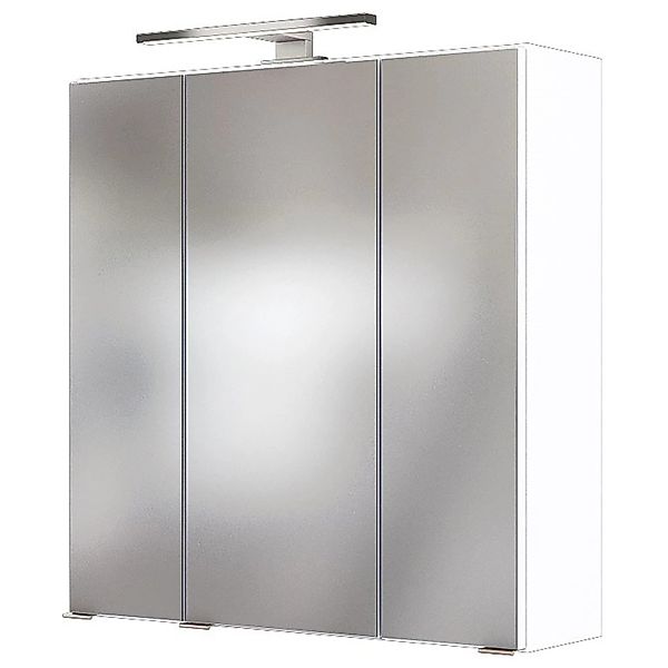Held Möbel 3D-Spiegelschrank Verona 60 cm Weiß günstig online kaufen