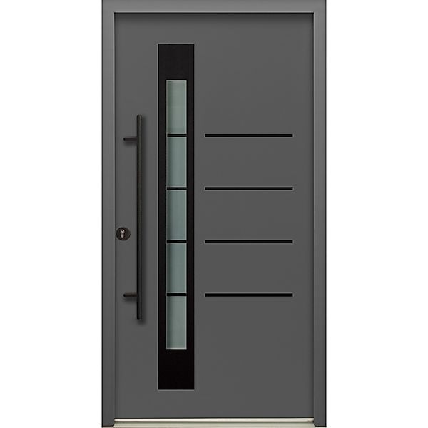 Splendoor Thermospace Haustür Berlin Prime Anthr.-Schwarz 110x210 cm L günstig online kaufen