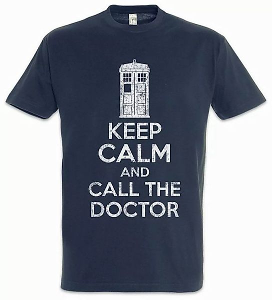 Urban Backwoods Print-Shirt Keep Calm And Call The Doctor Herren T-Shirt Do günstig online kaufen