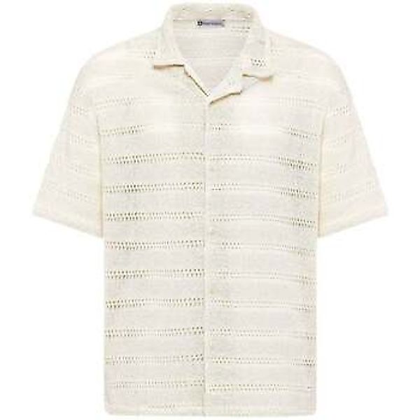 Dandalo  Hemdbluse Lucas Oversize Lapel Collar Short Sleeve Shirt günstig online kaufen