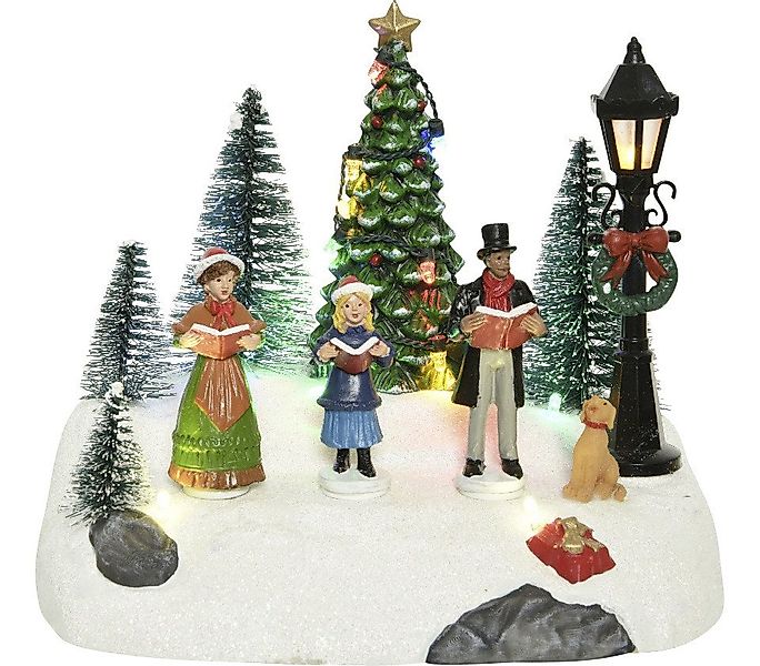 Kaemingk Dekofigur Kaemingk LED Weihnacht Szene günstig online kaufen