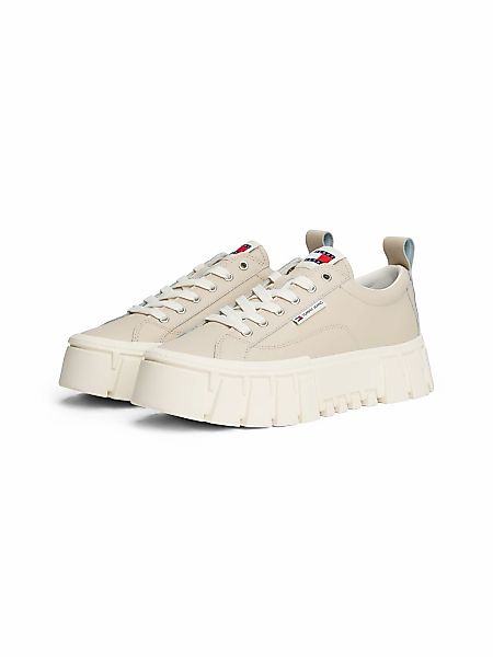 Tommy Jeans Plateausneaker "TJW VULC FLATFORM LEATHER" günstig online kaufen
