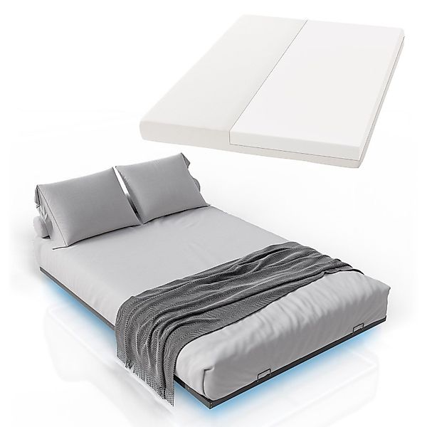 Juskys Metallbett Palamos, 140x200 cm mit günstig online kaufen