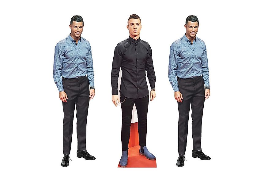 Dekofigur Cristiano Ronaldo - 3er Set Tischdekoration günstig online kaufen