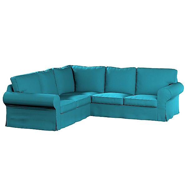 Bezug für Ektorp Ecksofa, türkis, Sofahusse für Ektorp Ecksofa, Etna (705-1 günstig online kaufen