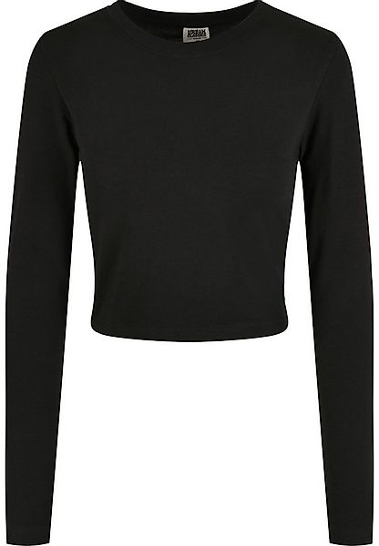 URBAN CLASSICS Langarmshirt Urban Classics Damen Ladies Organic Cropped Lon günstig online kaufen