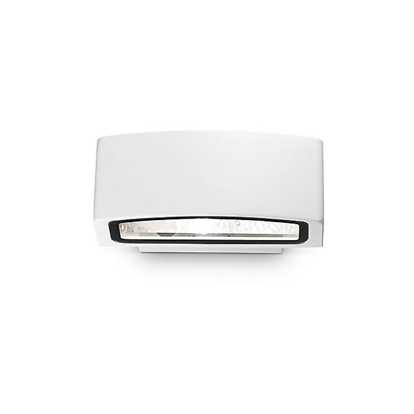 Ideal Lux Außenwandlampe Andromeda, weiß, Breite 22 cm, Alu günstig online kaufen