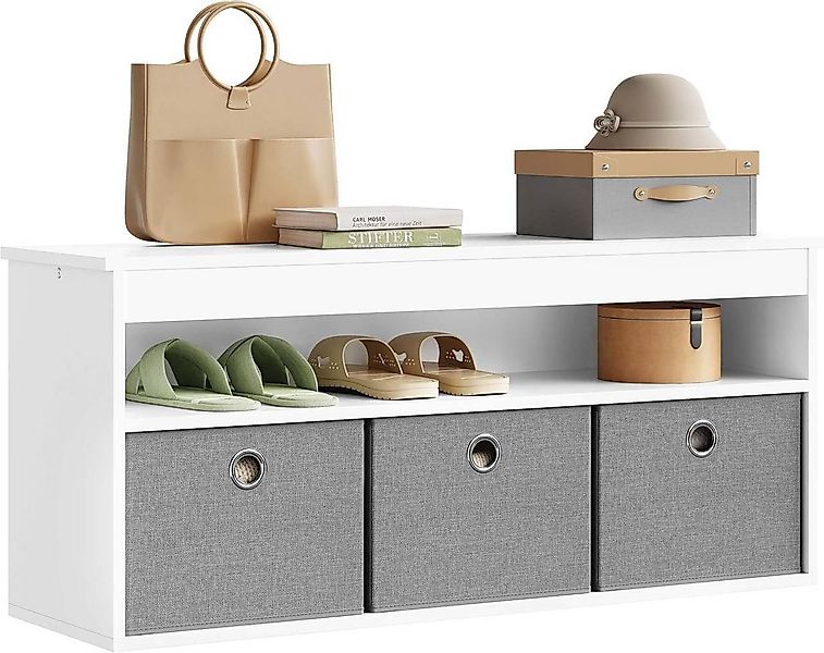 Woltu Schuhbank (1-St), mit Sitzfläche, Sitzbank günstig online kaufen