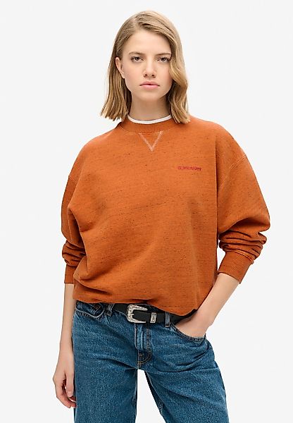 Superdry Sweatshirt "ESSENTIAL LOGO OVERDYED SWEAT" günstig online kaufen