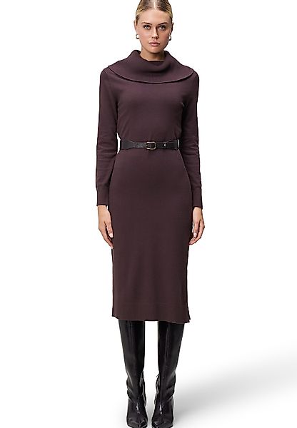 Zero Strickkleid "Damen Strickkleid mit Gürtel" Ohne Tasche Gürtel günstig online kaufen