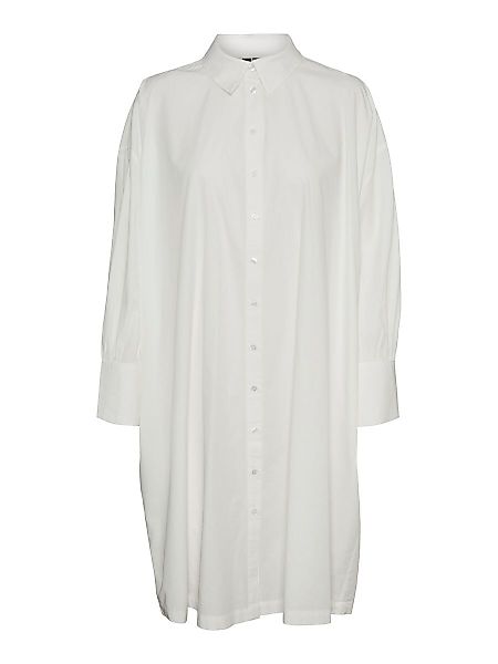 VERO MODA Longline Langarmhemd Damen White günstig online kaufen