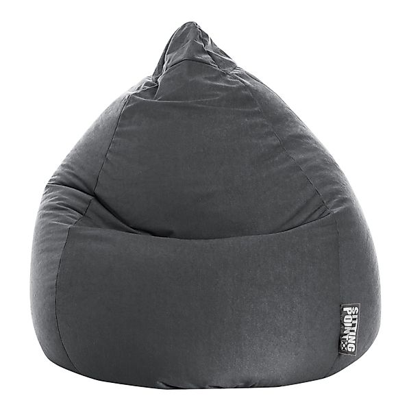Sitting Point Sitzsack BeanBag Easy 220 l Anthrazit günstig online kaufen