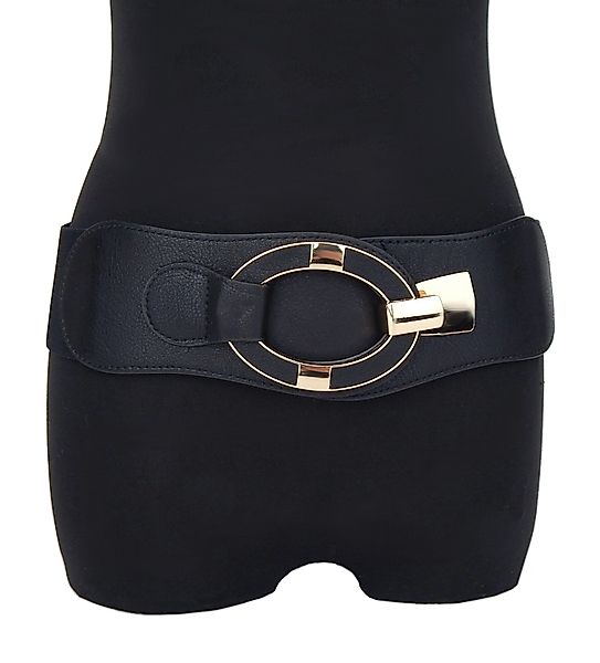 Ella Jonte Stretchgürtel schwarz gold dehnbar günstig online kaufen