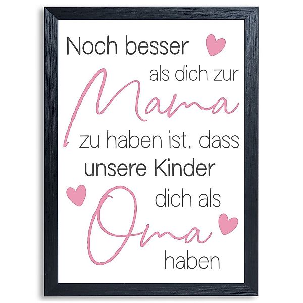 Tigerlino Poster Mama Oma Geschenk Muttertag günstig online kaufen