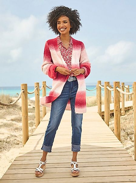 heine Strickjacke Strickjacke Langarm Grobstrick günstig online kaufen