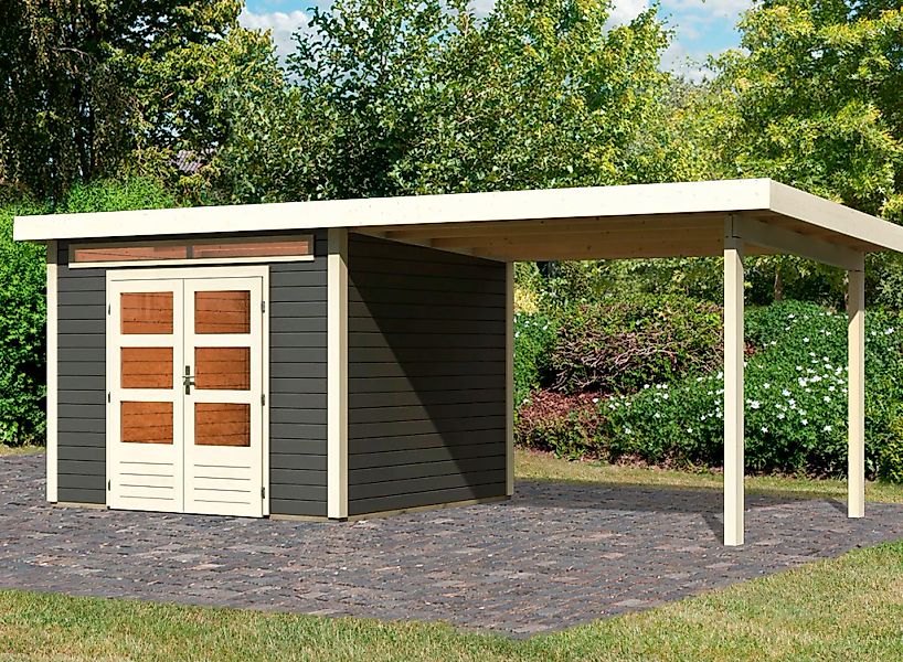 Karibu Gartenhaus "Ammersee 4" günstig online kaufen