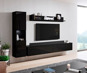 INOSIGN Wohnwand PARIS, Vitrine Türanschlag links/rechts günstig online kaufen