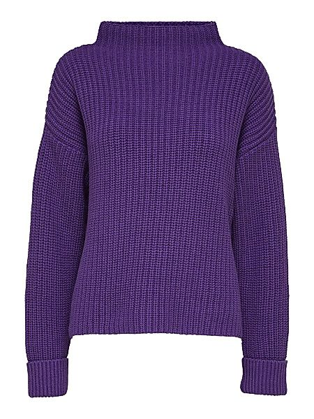 SELECTED Weiter Rollkragen Pullover Damen Violett günstig online kaufen
