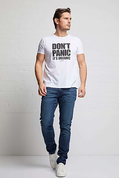 Herren T-shirt Aus Bio-baumwolle "Tee Don't Panic Block Male" günstig online kaufen