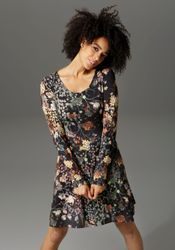 Aniston CASUAL Jerseykleid mit Blumendruck oder günstig online kaufen