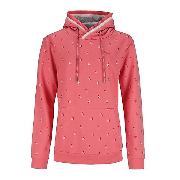 Leitfeuer Kapuzenpullover Damen Sweathoody Allover-Print Muscheln - Hoodie günstig online kaufen