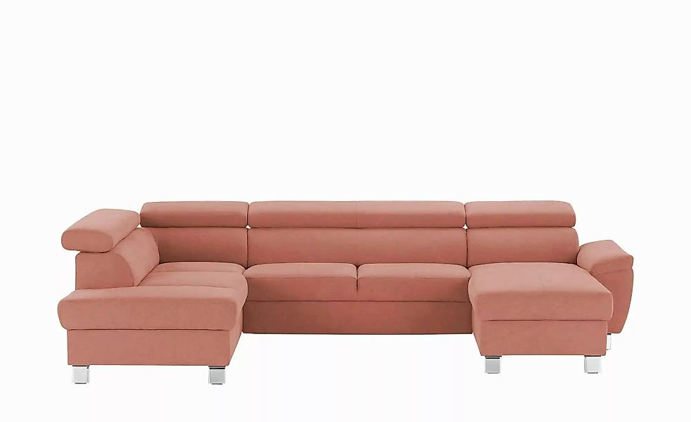 uno Wohnlandschaft aus Mikrofaser Avola ¦ Maße (cm): B: 318 H: 90 T: 208.0 günstig online kaufen