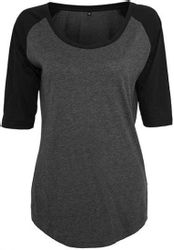 Build Your Brand Rundhalsshirt Ladies 3/4 günstig online kaufen