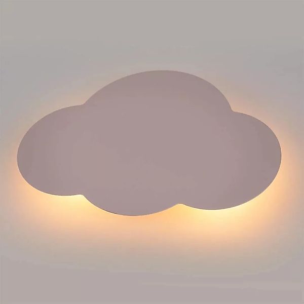 famlights | Wandleuchte Wolke in Rosa G9 2-flammig günstig online kaufen