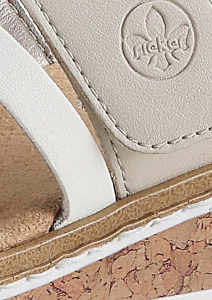 Rieker Pantolette, Keilabsatz, Sommerschuh, 150 Jahre RIEKER Jubiläumsartik günstig online kaufen
