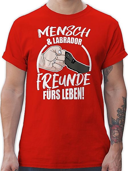 Shirtracer T-Shirt Mensch & Labrador Freunde günstig online kaufen