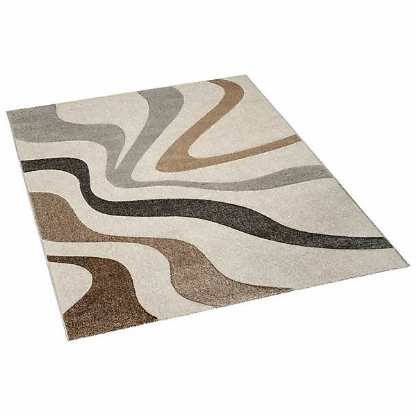 Webteppich Casino beige B/L: ca. 120x170 cm günstig online kaufen