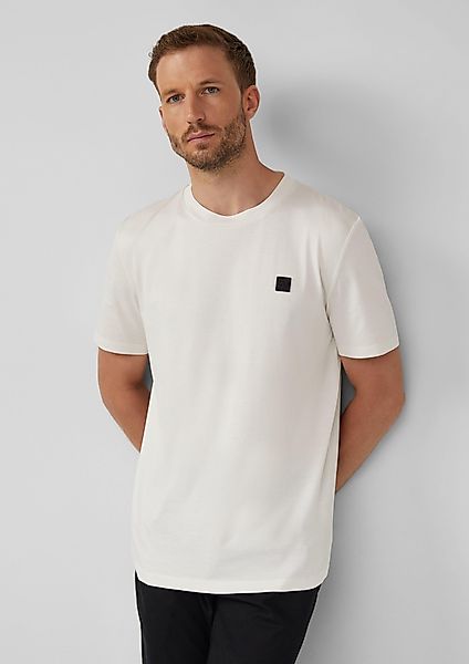 s.Oliver BLACK LABEL Kurzarmshirt T-Shirt aus günstig online kaufen
