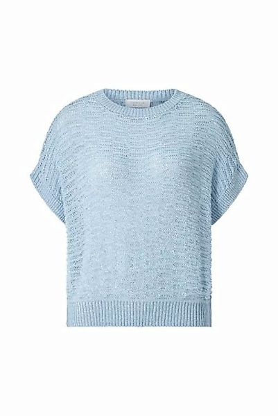Rich & Royal Sweatshirt sleeveless tape yarn crew-neck günstig online kaufen