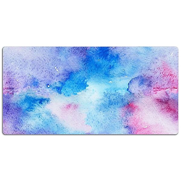 Tulup Schreibtischunterlage Abstrakte Wolken Schreibtischmatte 90x45 cm Bla günstig online kaufen