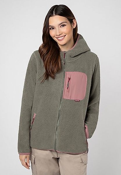 SUBLEVEL Fleecejacke Fleecejacke mit aufgesetzter Brusttasche günstig online kaufen