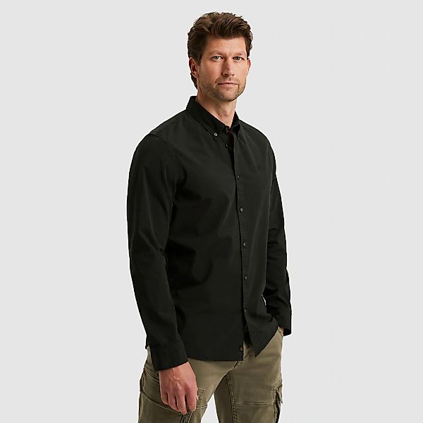 PME LEGEND Langarmhemd mit Logo Stickerei günstig online kaufen