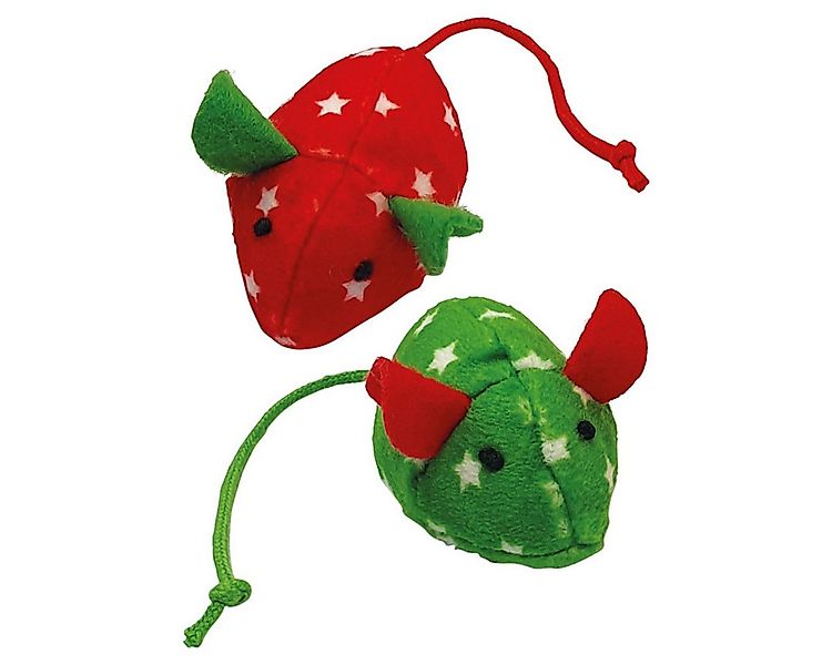 Nobby Tierkuscheltier Katzenspielzeug Xmas Catnip Mäuse günstig online kaufen