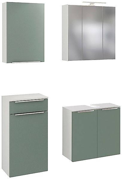 welltime Badmöbel-Set "Matera", (4 St.), mit Softclose-Funktion günstig online kaufen