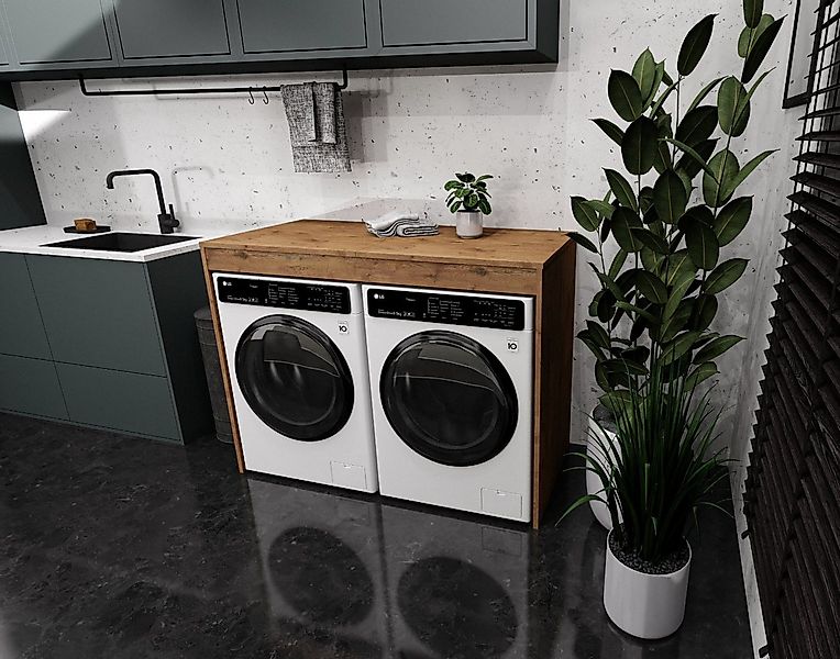 Raumhirsch Furniture Waschmaschinenumbauschrank Waschmaschinenschrank für W günstig online kaufen