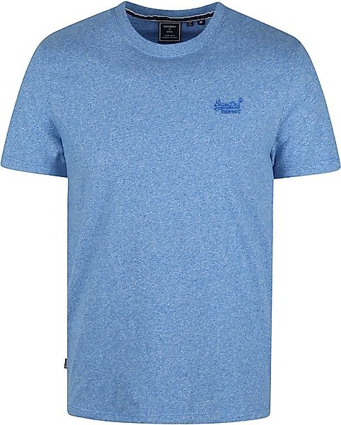 Superdry Classic T Shirt Blau - Größe 3XL günstig online kaufen