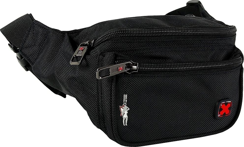 Travel N Meet Gürteltasche Travel N Meet Tasche schwarz Polyester (Gürtelta günstig online kaufen