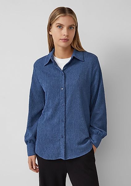 s.Oliver Langarmbluse Bluse Strukturierte Jersey-Bluse mit günstig online kaufen