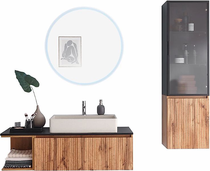 BASIC by Balculina Hochschrank "Loris BxHxT 40x140x32 cm" 1 Stk. tlg. günstig online kaufen