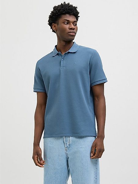 Jack & Jones Poloshirt JJEAUSTIN POLO SS NOOS Materialmix, regular fit günstig online kaufen