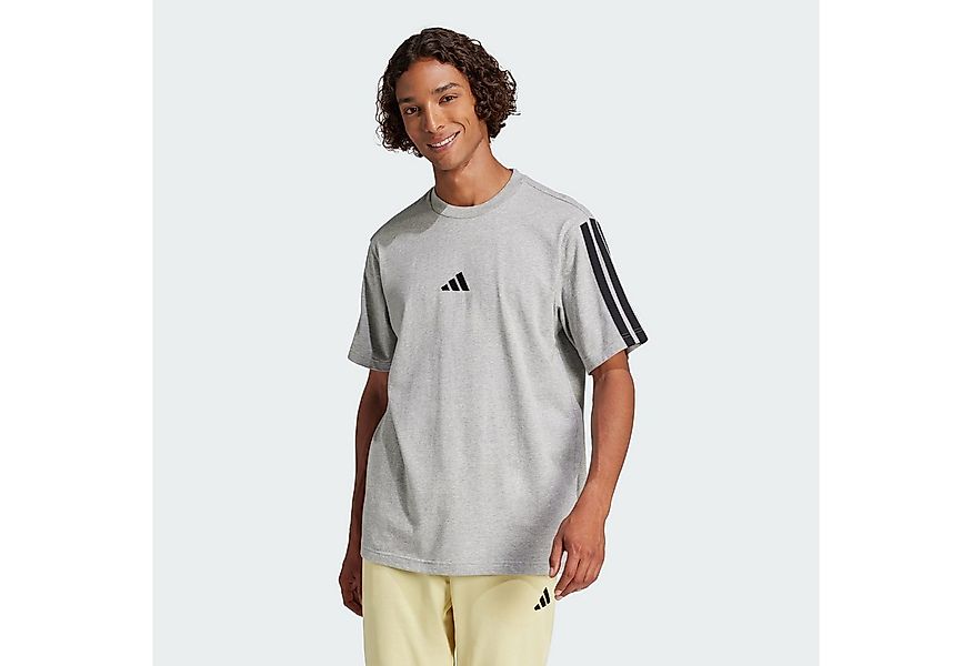 adidas Sportswear T-Shirt ESSENTIALS 3-STREIFEN SINGLE JERSEY T-SHIRT (1-tl günstig online kaufen