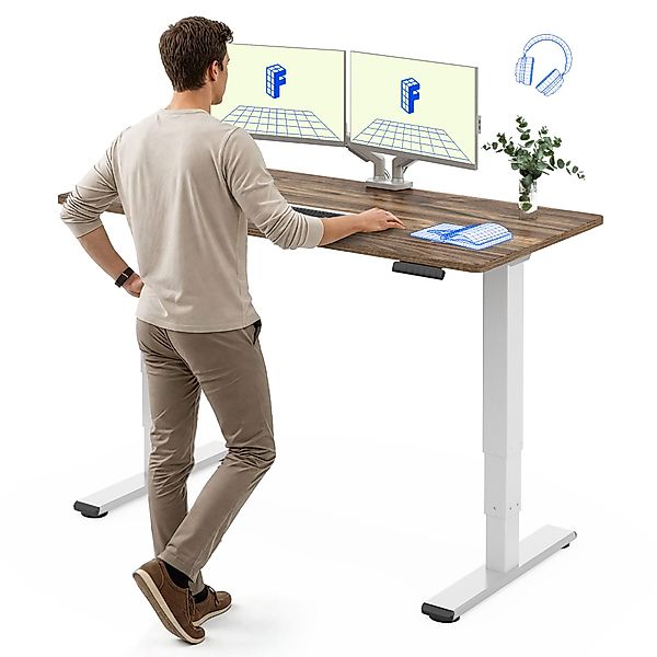 FLEXISPOT Schreibtisch Elektrisch Höhenverstellbarer Schreibtisch EC5 günstig online kaufen