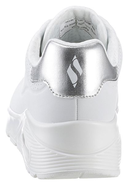 Skechers Slip-On Sneaker "UNO SHIMMER AWAY" Slipper, Freizeitschuh, Plateau günstig online kaufen