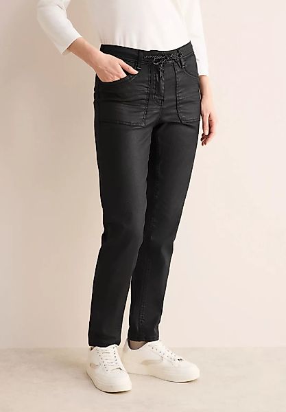 Cecil Regular-fit-Jeans "TRACEY", mit Tunnelzug am Bund günstig online kaufen