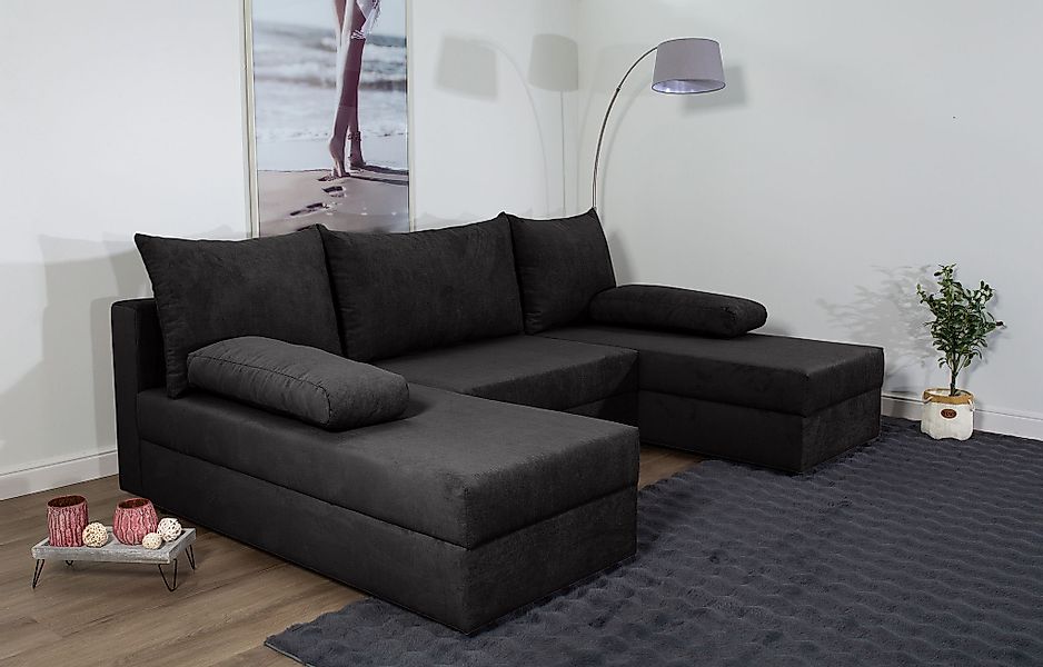 COLLECTION AB Wohnlandschaft »Pico U-Form, Breite 220, mit Schlaffunktion, günstig online kaufen
