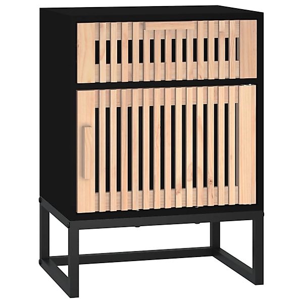 vidaXL Nachttisch Nachttisch Schwarz 40x30x55,5 cm günstig online kaufen